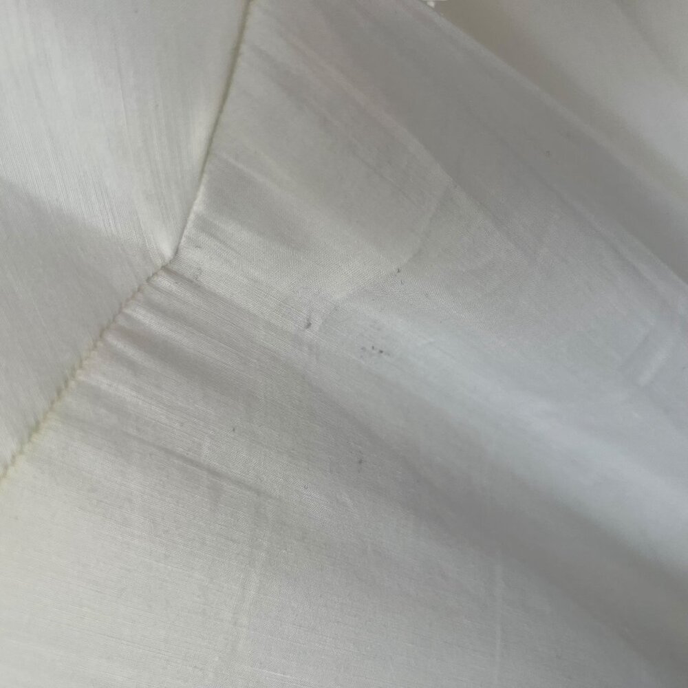 Vintage 60s White Knee Length Slip Small - Picture 12 of 12